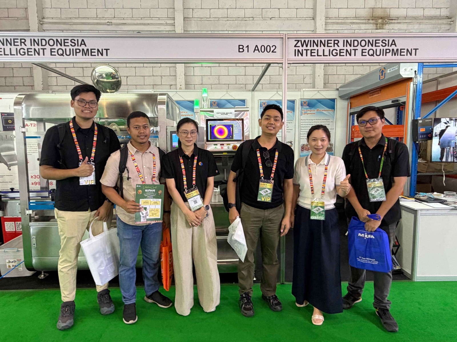 Deepening Quality Control Market in Southeast Asia | Hechuan Vision Concludes a Successful Show at ALLPACK Indonesia